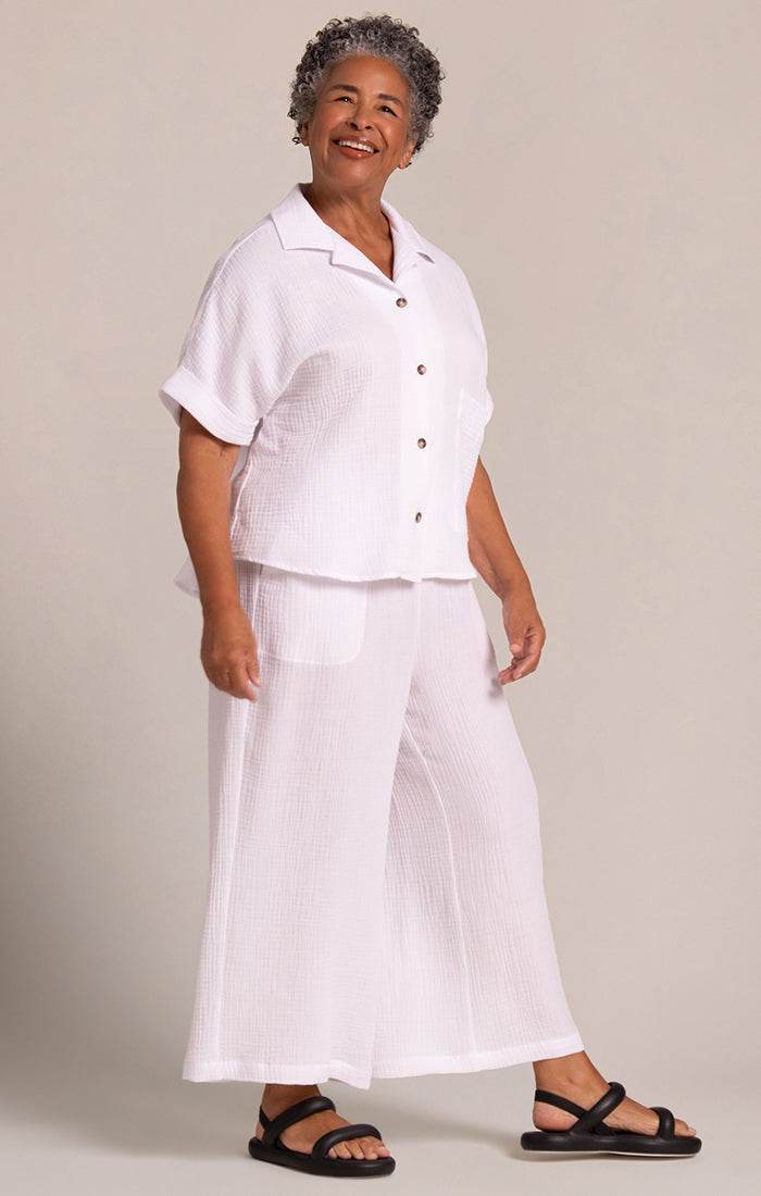 Breeze Half Sleeve Bolero Shirt - Dream Pants