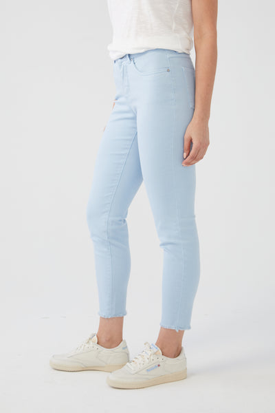 French Dressing Jeans Olivia Slim Ankle in Euro Twill 