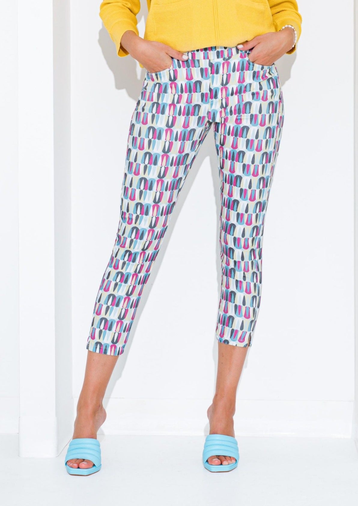 Lisette L Thinny Crop Pant, Baily Print 