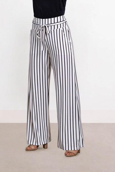 Stripe Wide Leg Trouser - Dream Pants